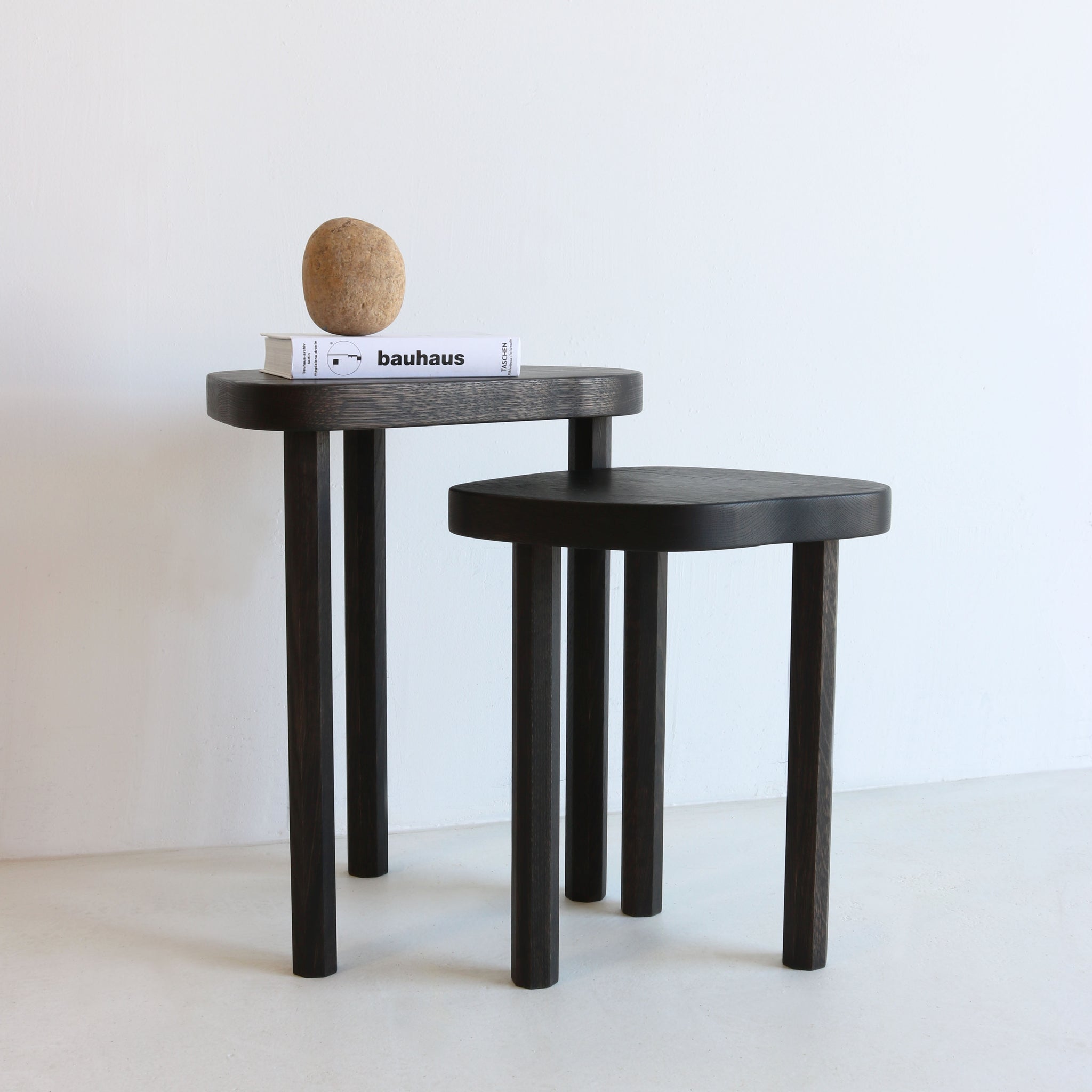 JOON NESTING TABLES ebonized oak