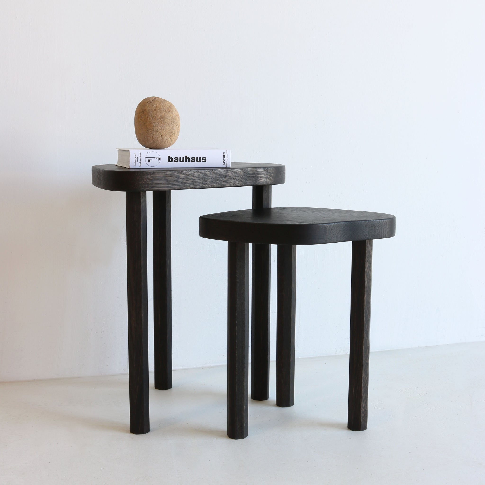 JOON NESTING TABLES   ebonized oak