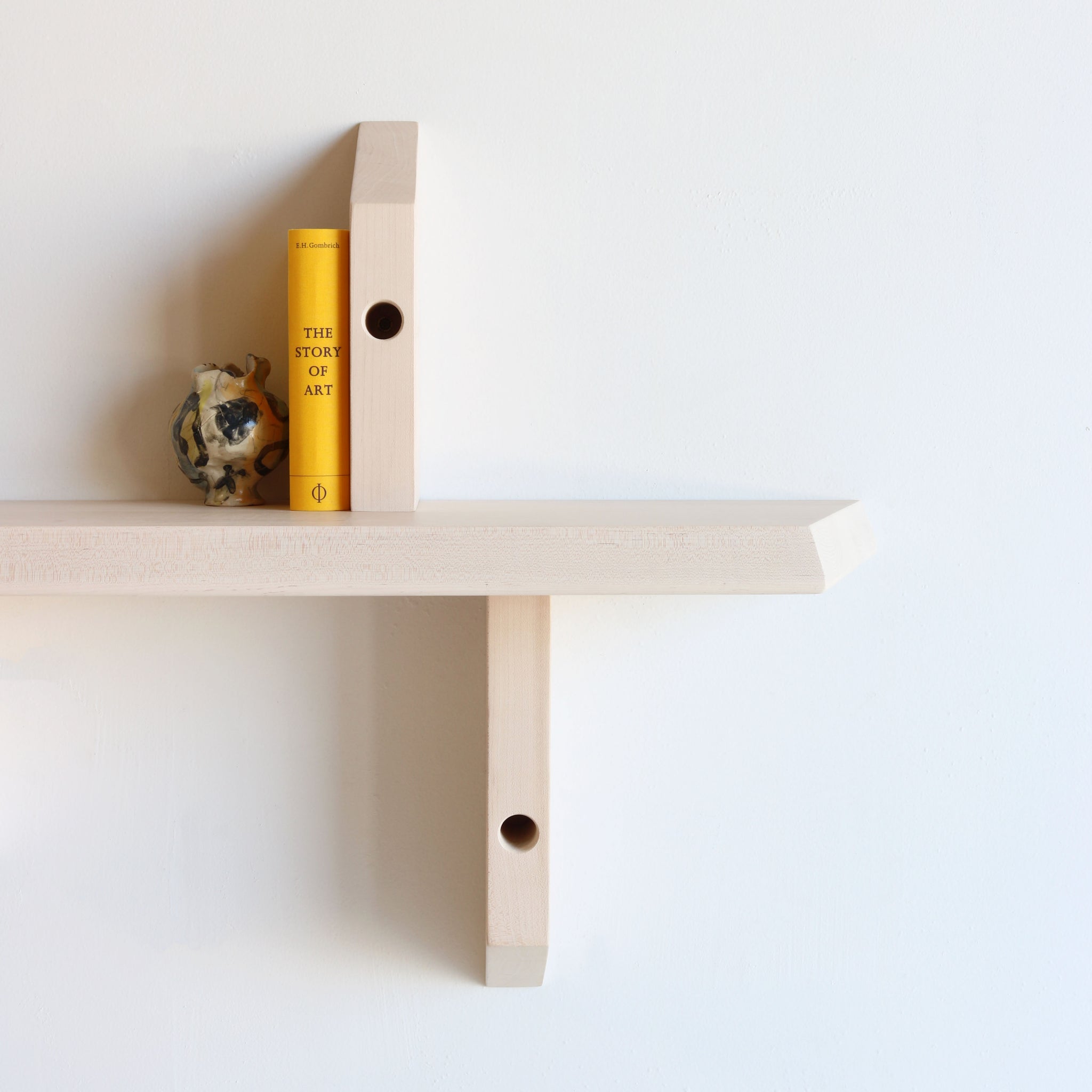 SLIGHT CONSOLE SHELF maple | 36"