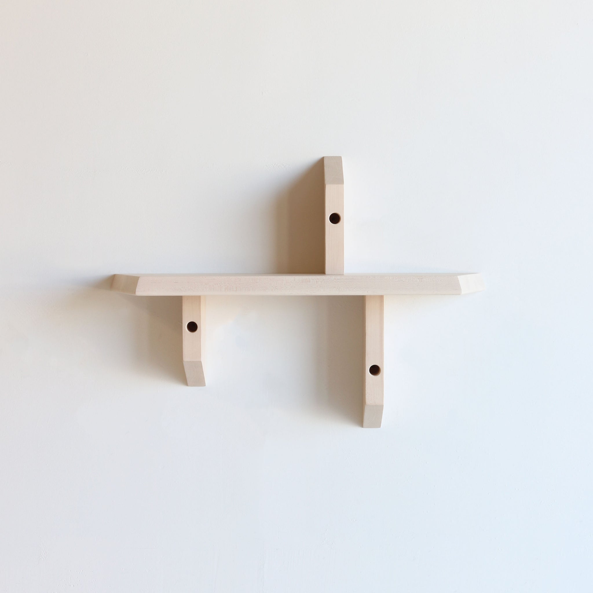 SLIGHT CONSOLE SHELF maple | 36"