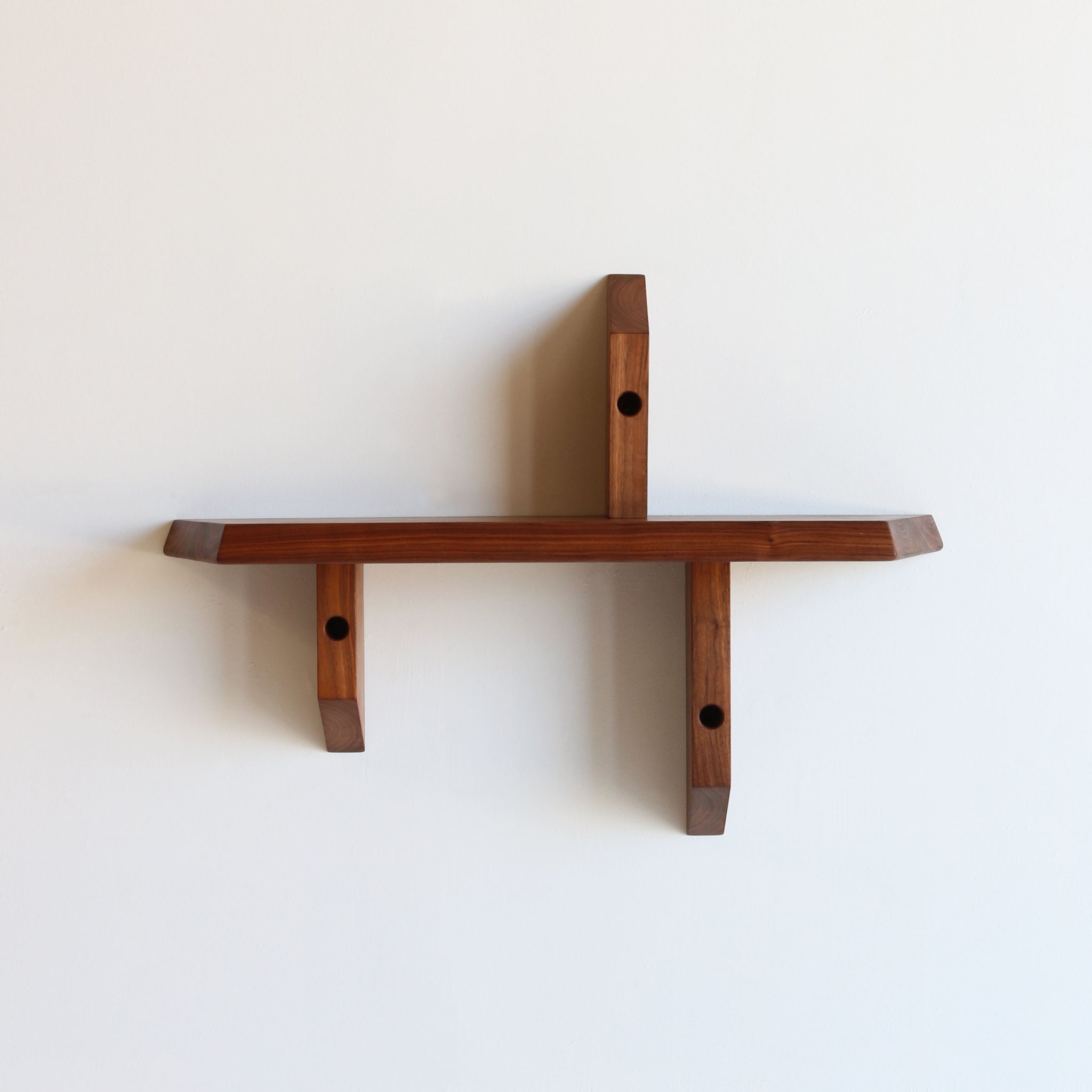 SLIGHT CONSOLE SHELF walnut | 36"